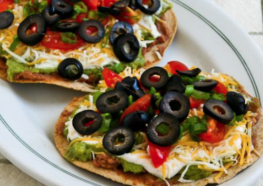 The January Make + Take Lunch recipe will be Vegetarian Seven-Layer Tostadas.
