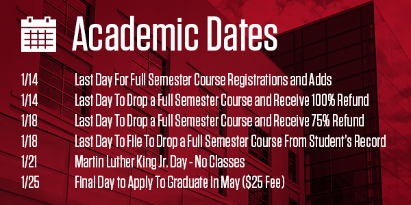 academic dates