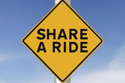 Share the ride and make new friends