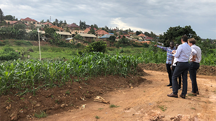 DWFI members met with various participants in irrigated agriculture to gain a better understanding of Rwanda during their fall 2018 research trip. Courtesy photo.