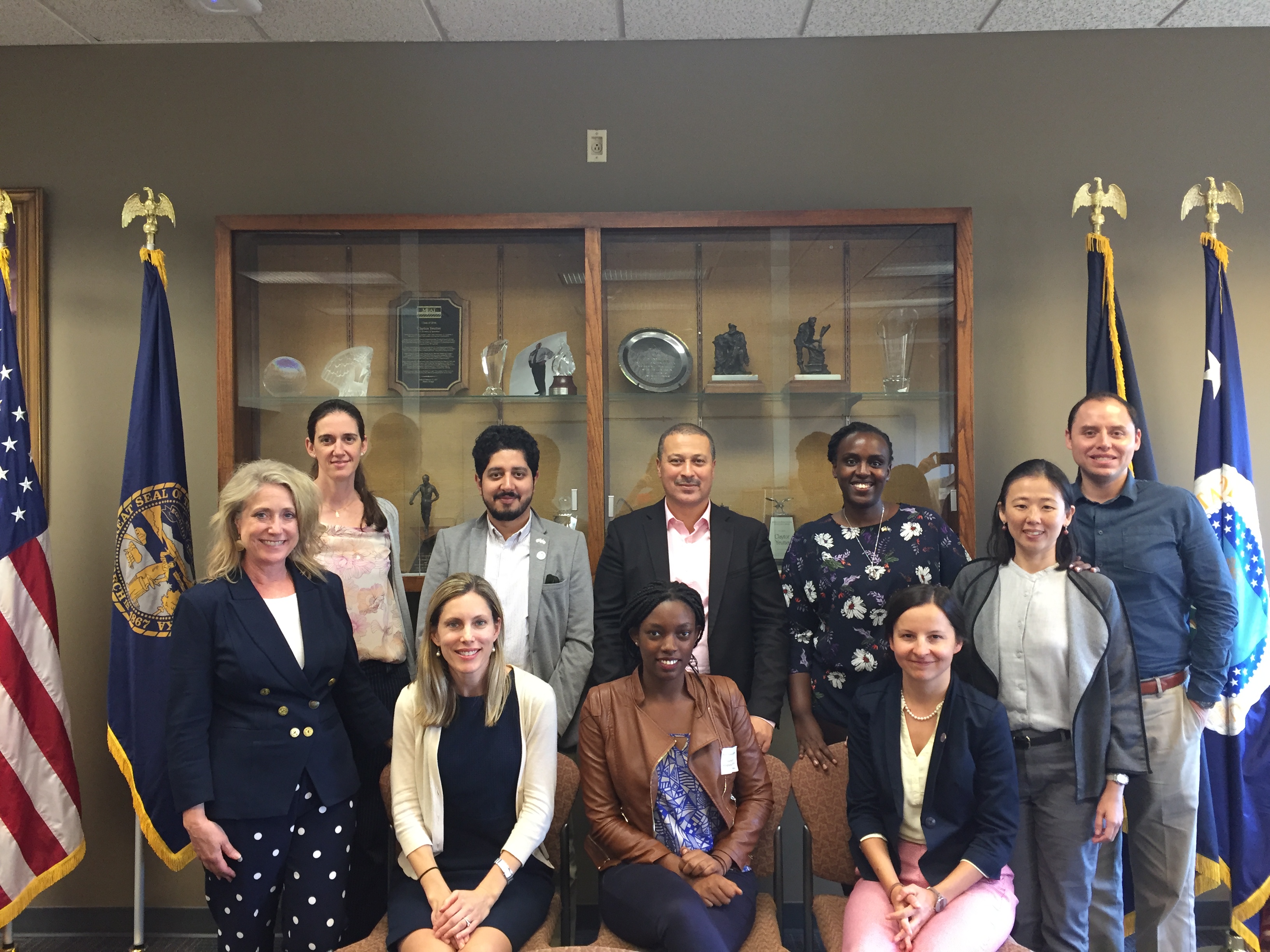 In September 2018, Nebraska hosted a group of State Department IVLP-led group of professionals from Rwanda, Tunisia, Mexico, Philippines, Saudi Arabia & Poland for a conversation on trade.