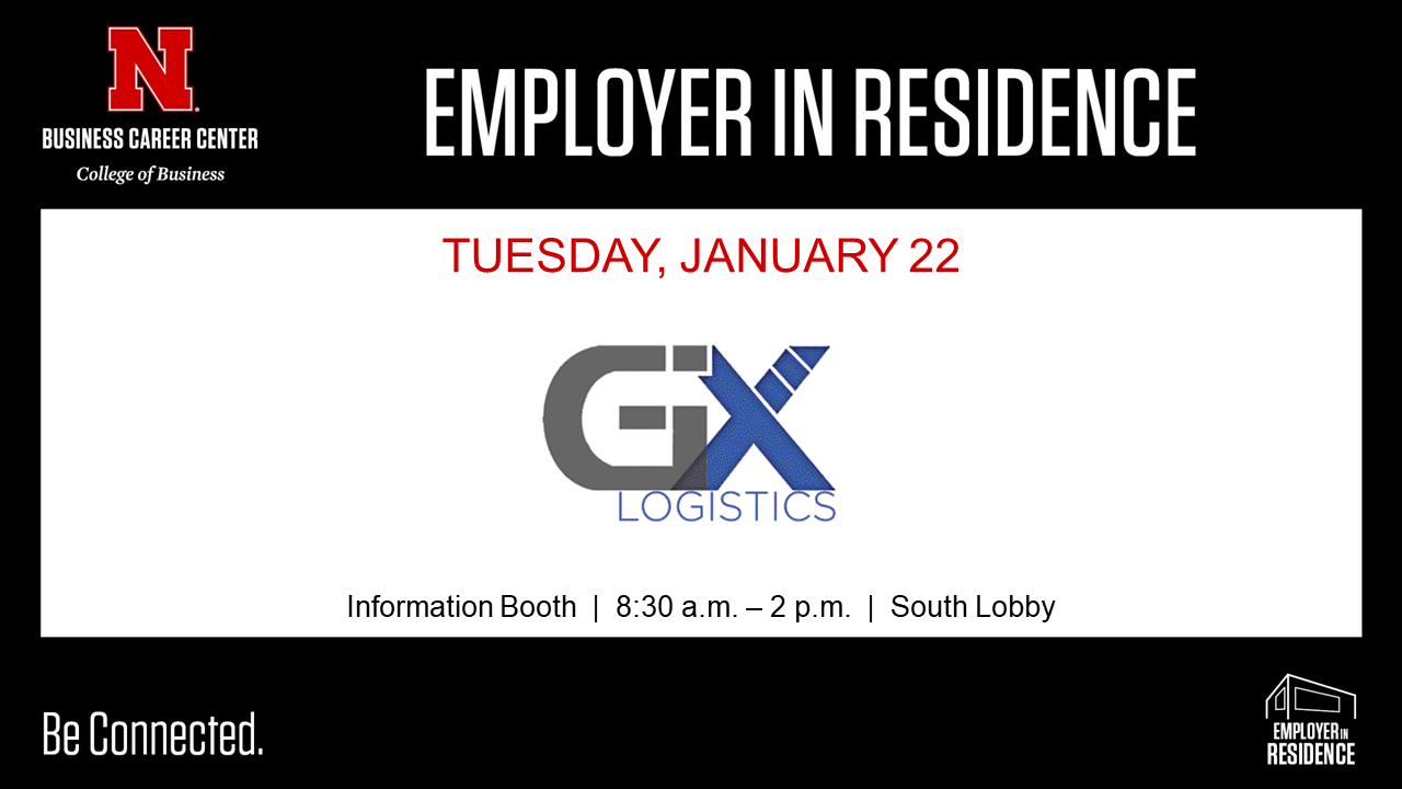 Employer in Residence - GiX Logistics