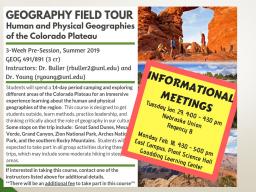 Geography Field Tour