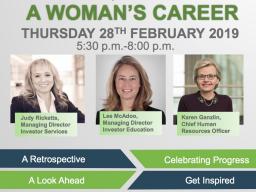 TD Ameritrade presents "A Woman's Career," a recruiting, networking and educational event.