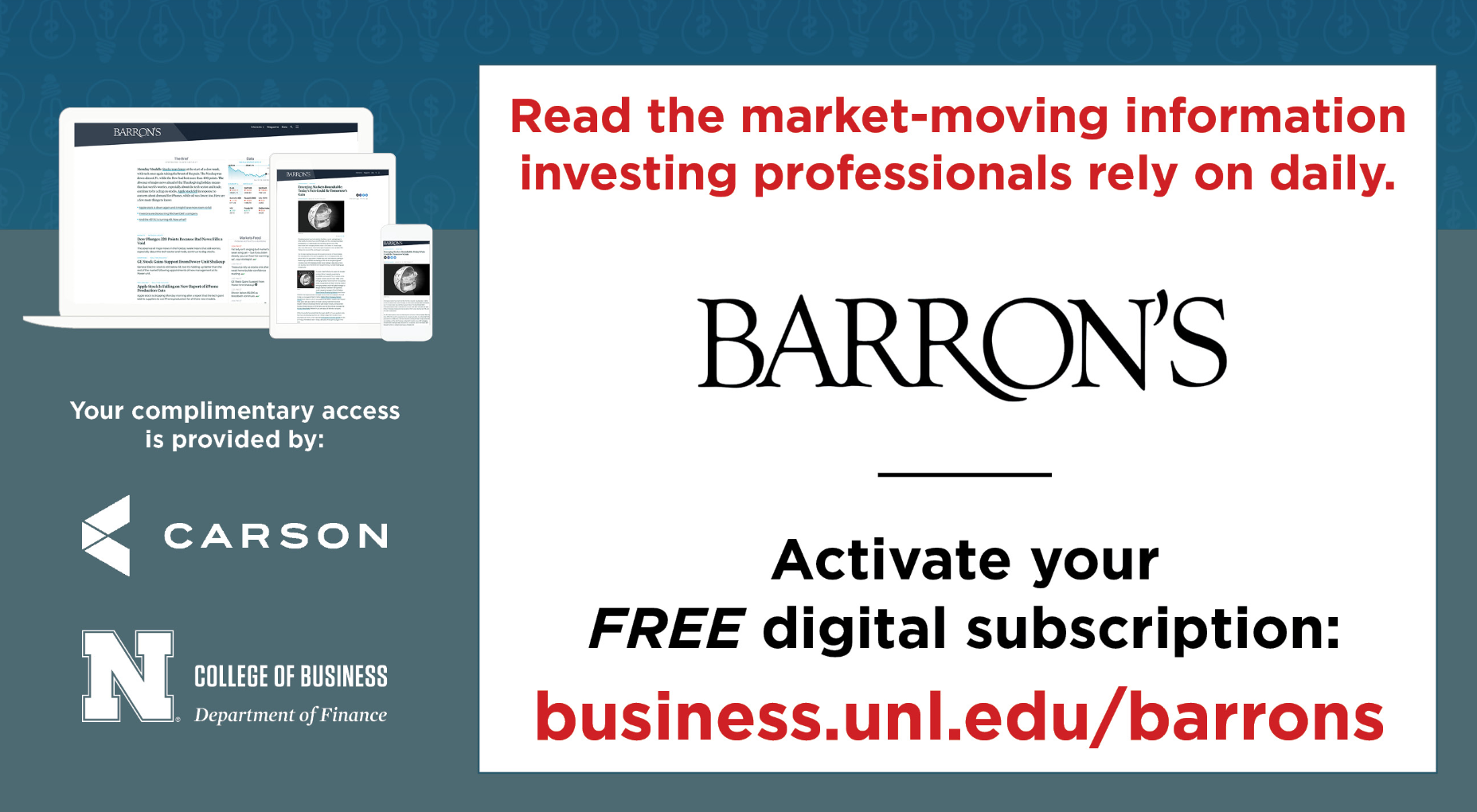 Barron's Subscription