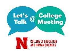 CEHS College Meeting February 1, 2019