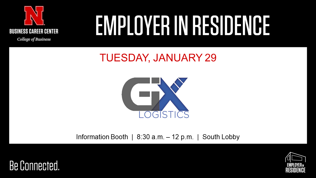 Employer in Residence - GiX Logistics