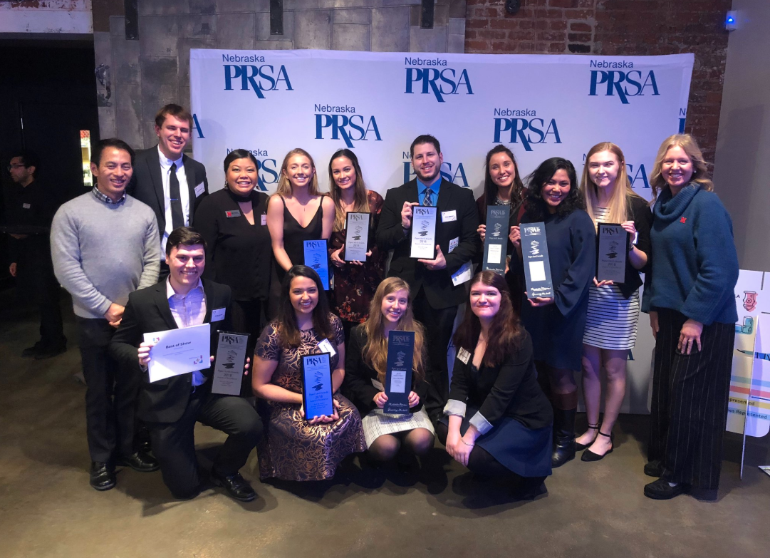 Together, students were recognized for their community-centered campaigns involving organ donation, childhood cancer awareness, Huskers Helping Huskers Pantry+ and professional development.