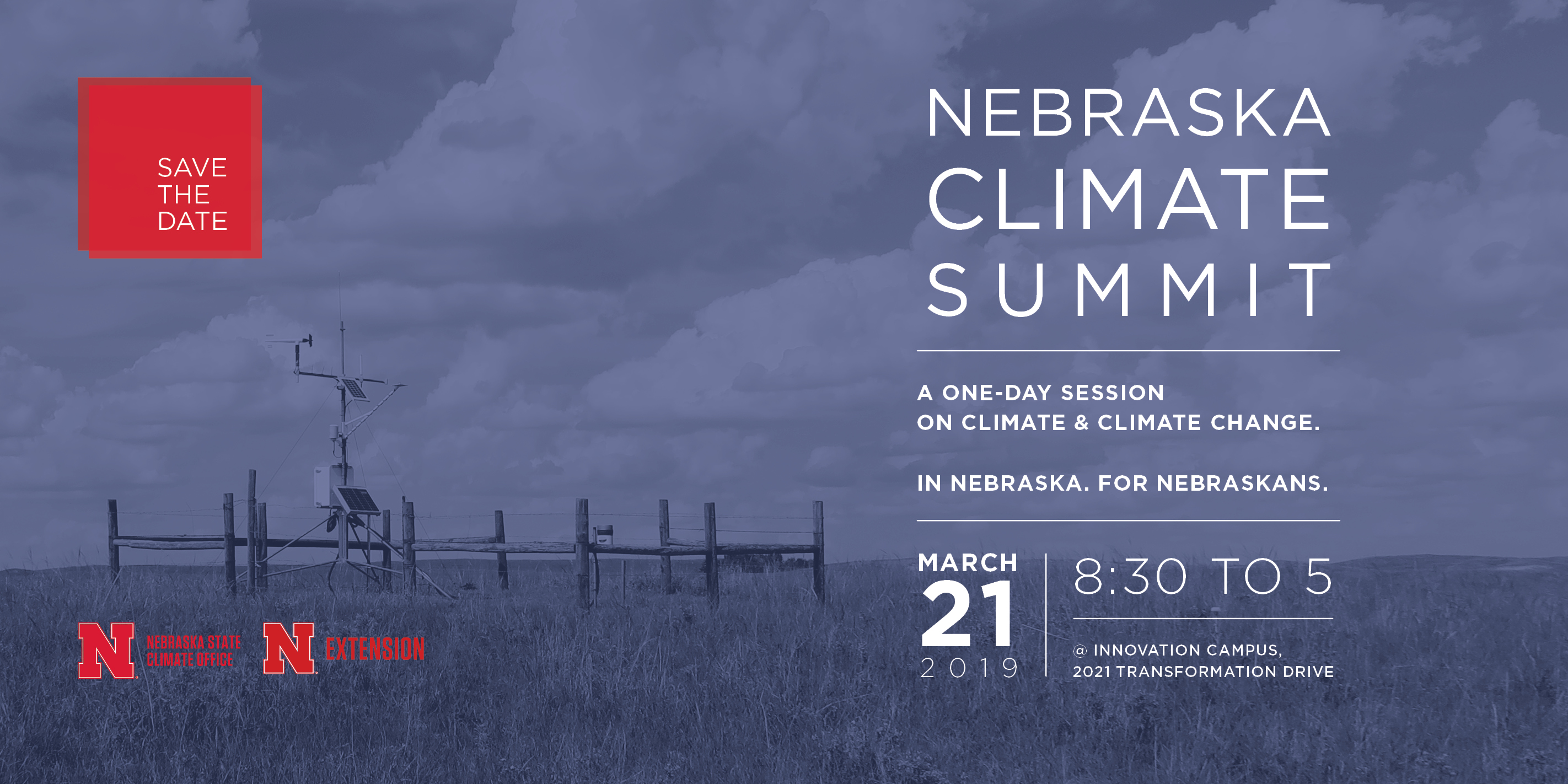 The Nebraska Climate Summit is set for March 21 at Nebraska Innovation Campus.