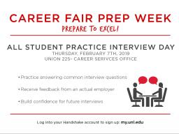 All Student Practice Interview Day