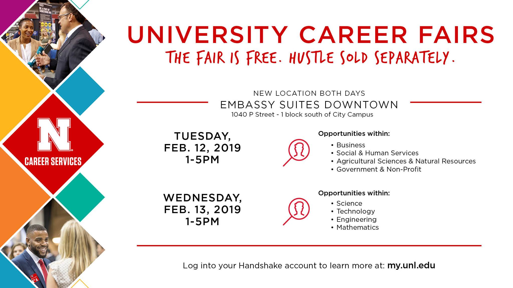 Spring 2019 Career Fairs