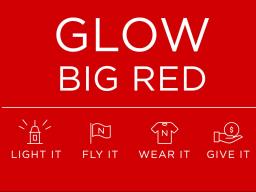 Glow Big Red on February 14th and 15th