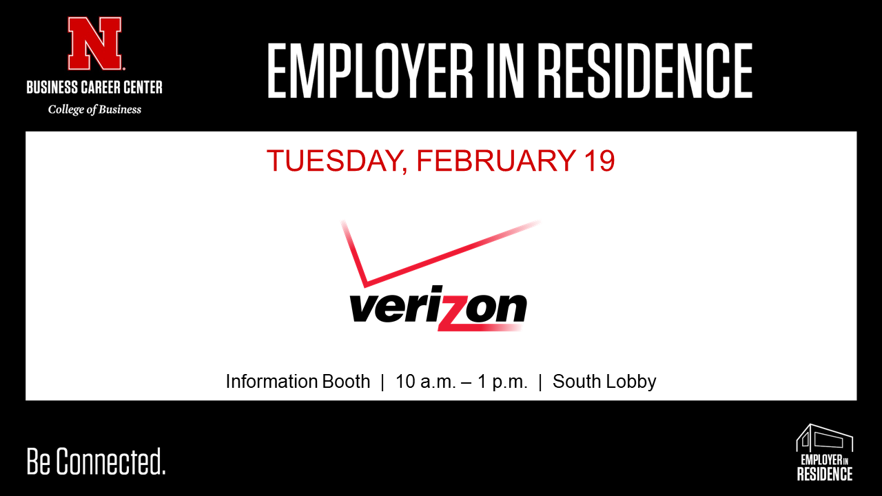 Employer in Residence - Verizon