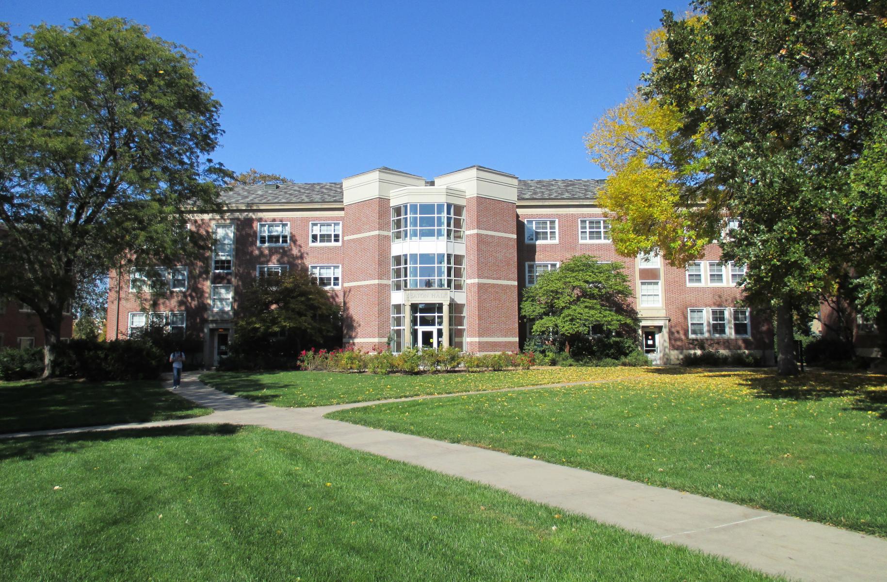 Office of Graduate Studies is located in Seaton Hall.