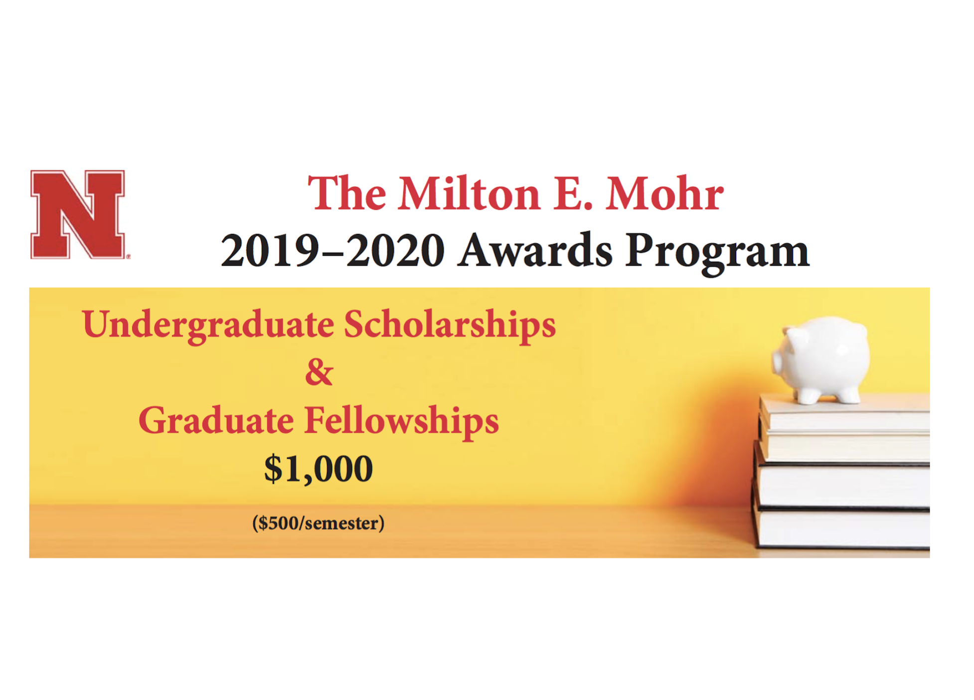 The Milton E. Mohr 2019-2020 Awards Program