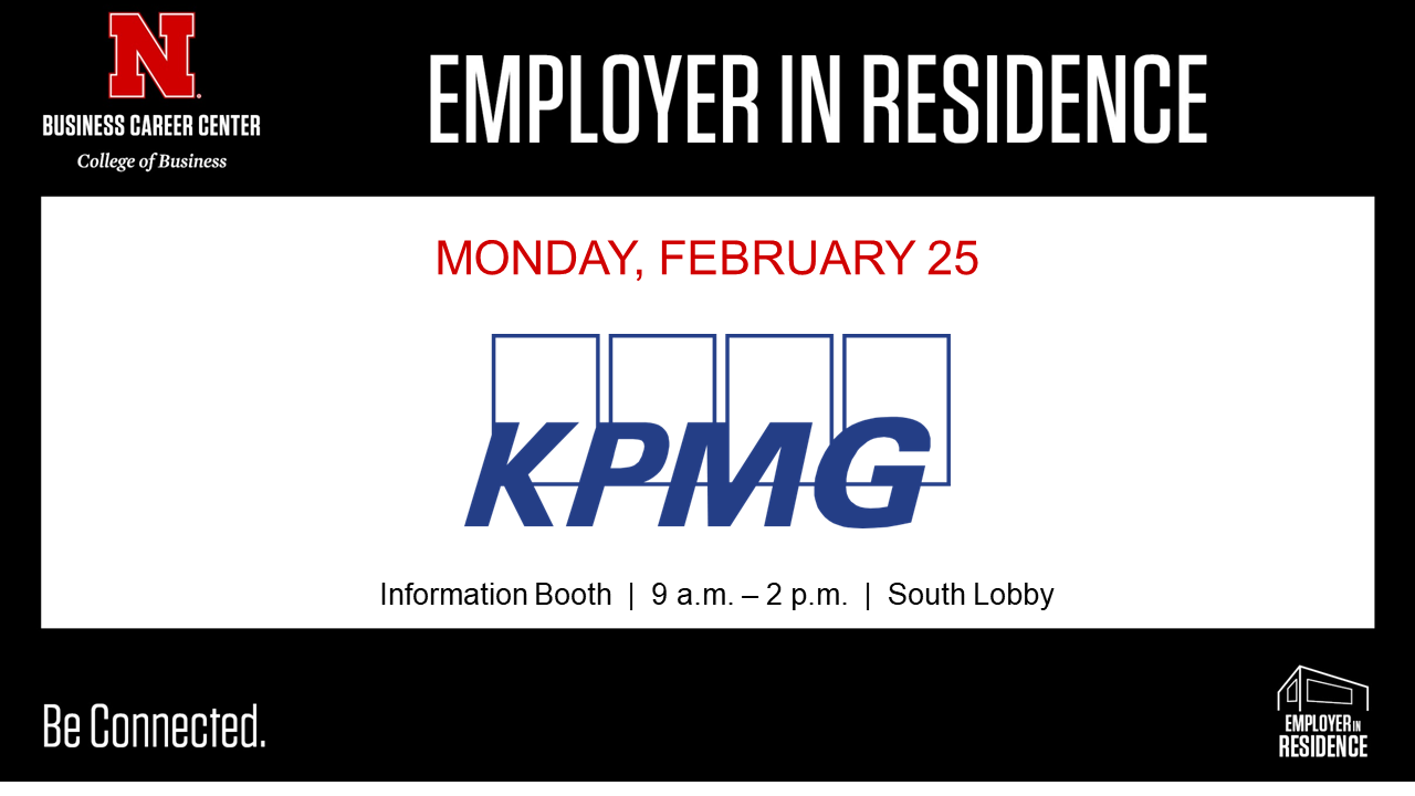 Employer in Residence - KPMG