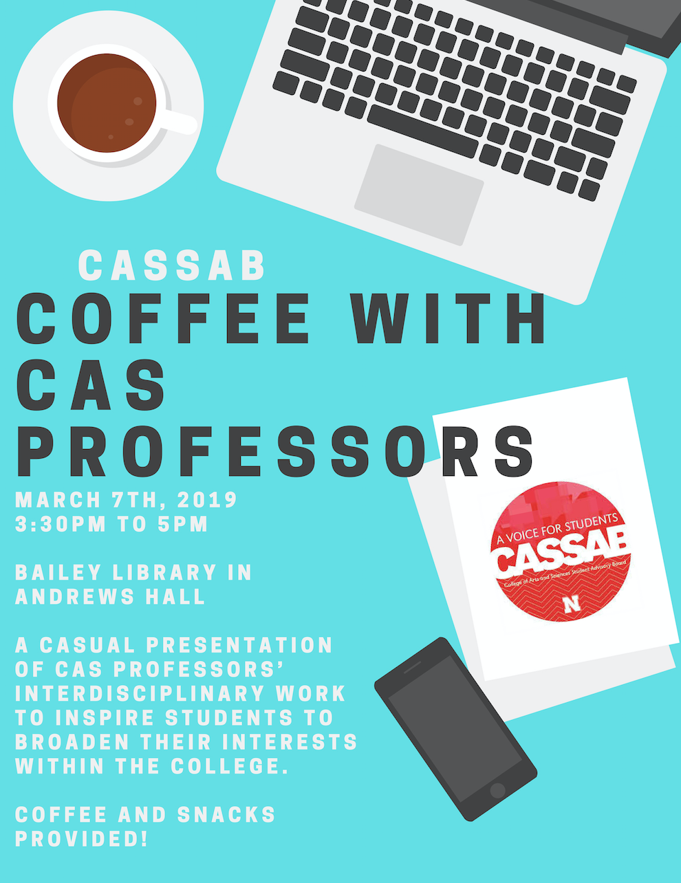 Coffee with CAS Professors