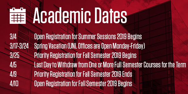 Academic Dates