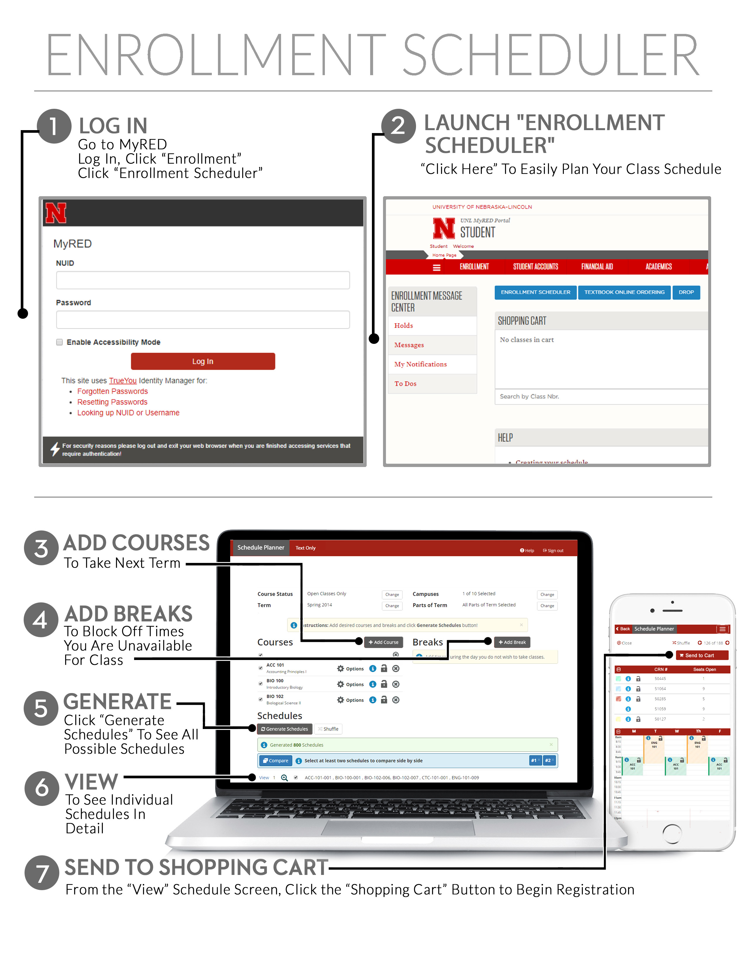 New Enrollment Scheduler Coming to MyRed!! Announce University of