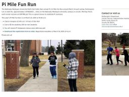 Pi Mile Fun Run
