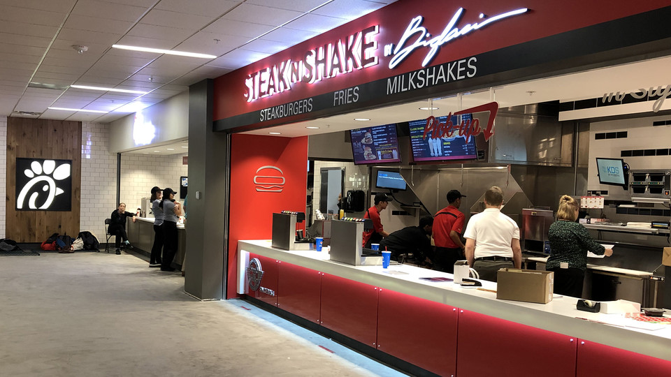 Steak 'n Shake in the Nebraska Union on City Campus