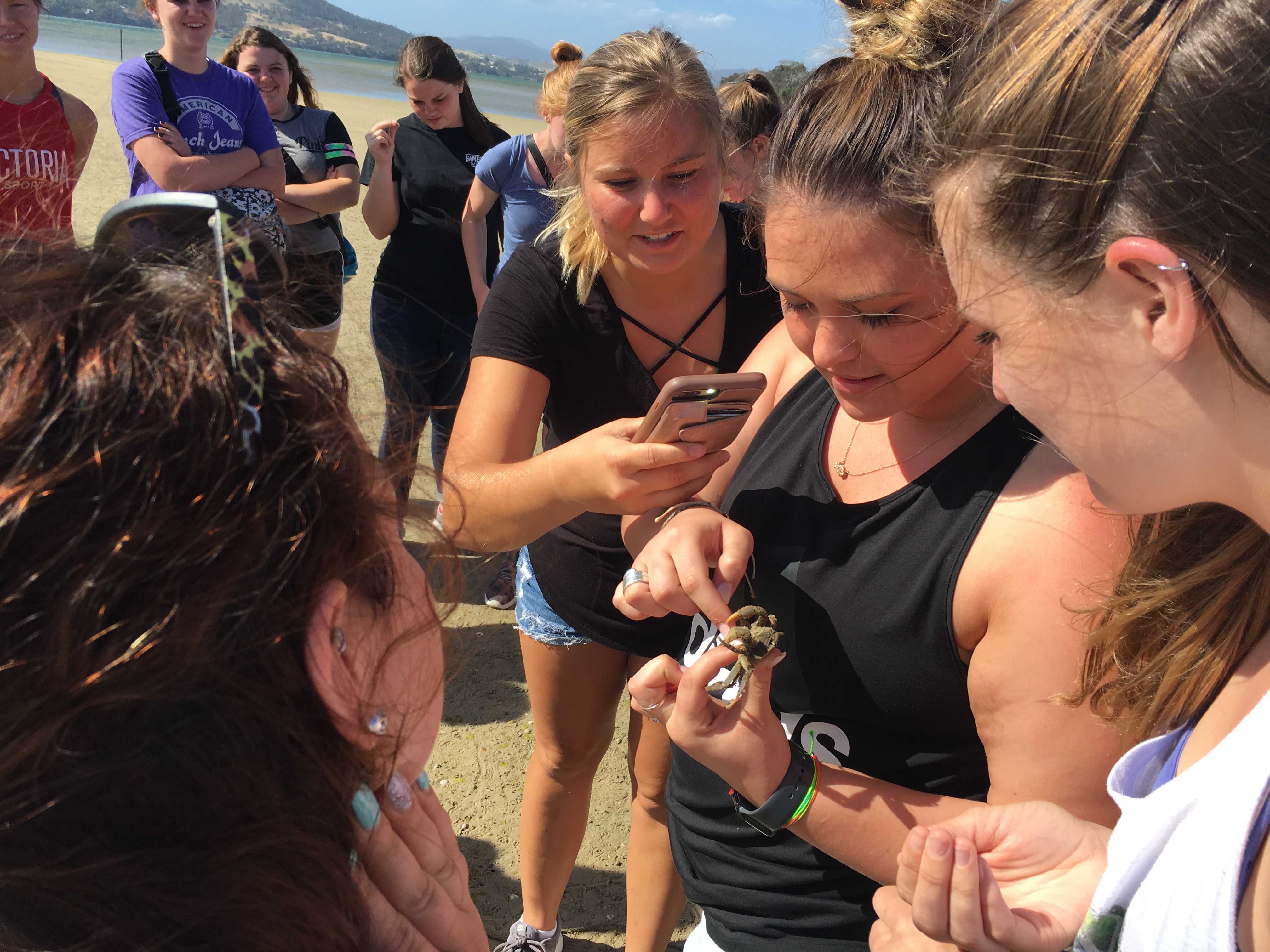 As part of their study abroad to Australia, students are required to give a public presentation on the experience. | Courtesy Mark Burbach