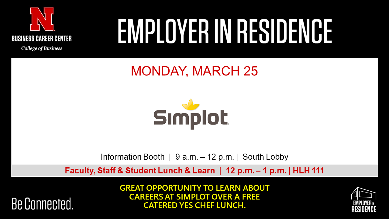 Employer in Residence - Simplot