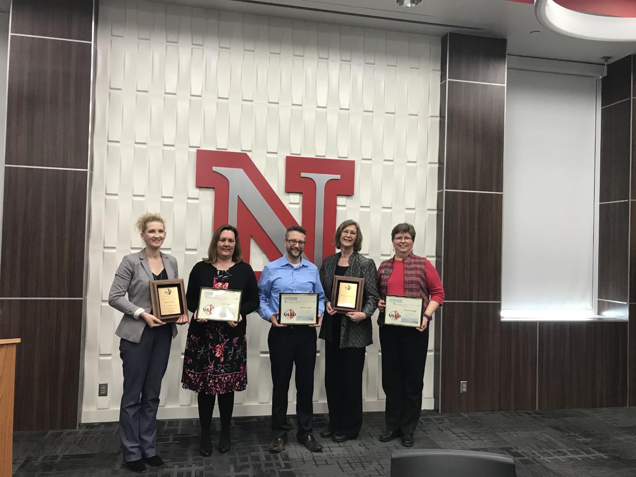 Ben Lennander was nominated for the Carl A. Donaldson Award for Excellence in Management, and Melanie Kellogg  was nominated for the Floyd S. Oldt Award for Exceptional Service and Dedication to the University. 