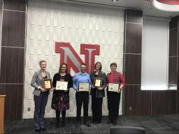 Ben Lennander was nominated for the Carl A. Donaldson Award for Excellence in Management, and Melanie Kellogg  was nominated for the Floyd S. Oldt Award for Exceptional Service and Dedication to the university. 