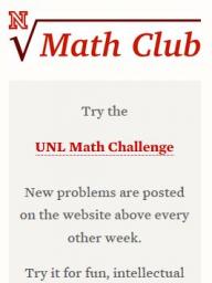 UNL Math Challenge
