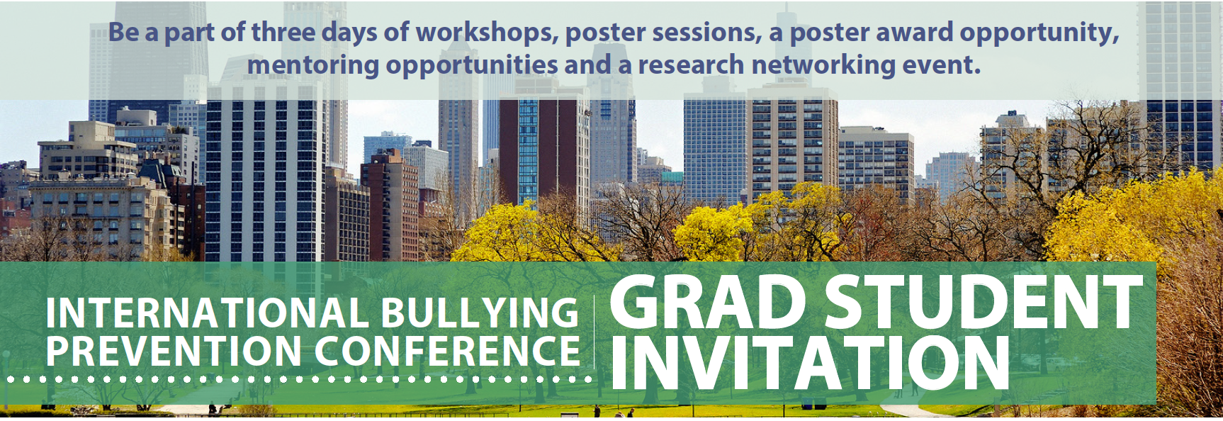 Not only will you have the opportunity to showcase your research and receive feedback from the best and brightest minds in this field, you'll also be able to attend incredible keynotes and breakouts, networking events, receptions, fun community-building a