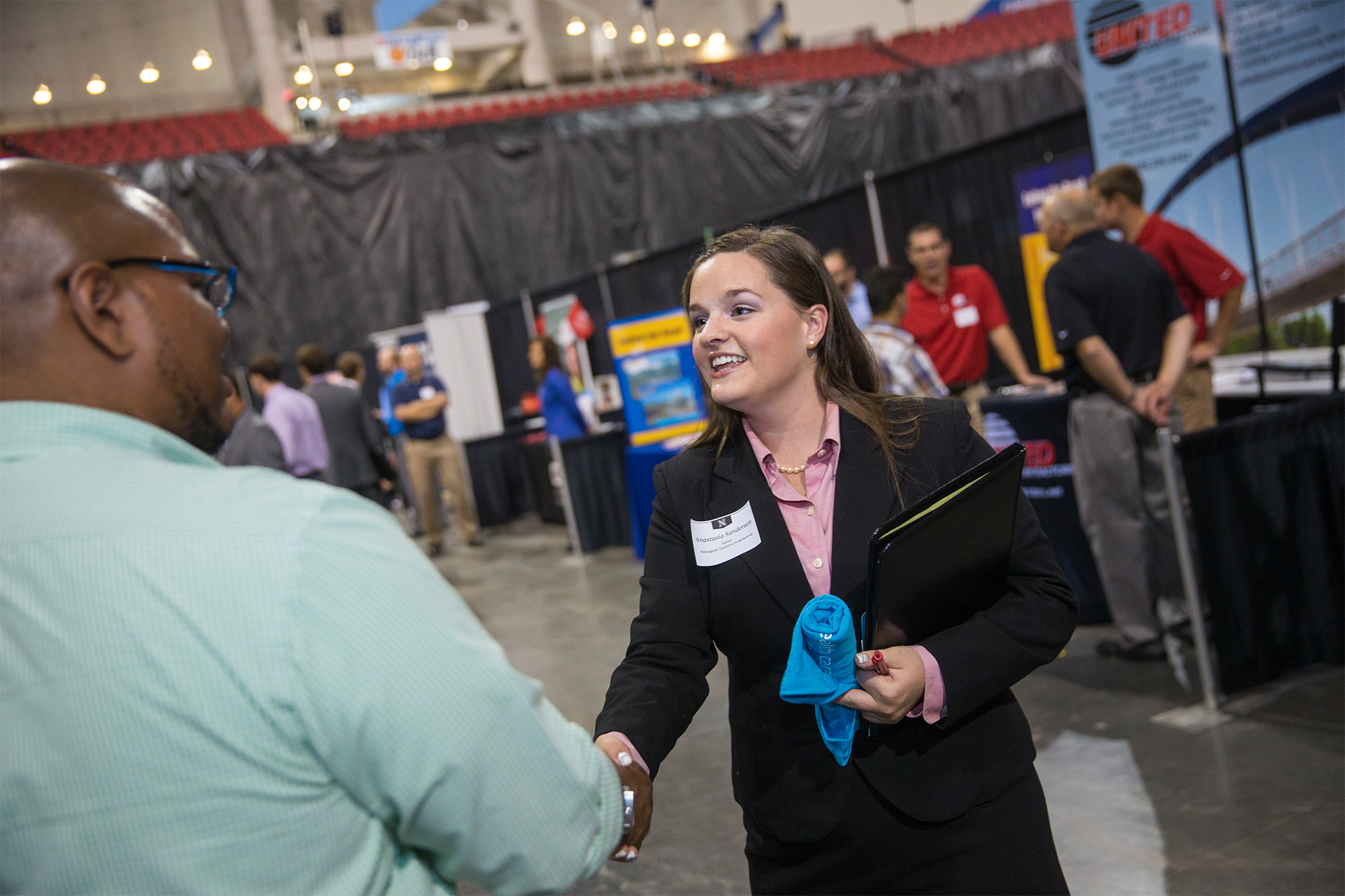 Encourage your student to connect with employers at upcoming networking events.