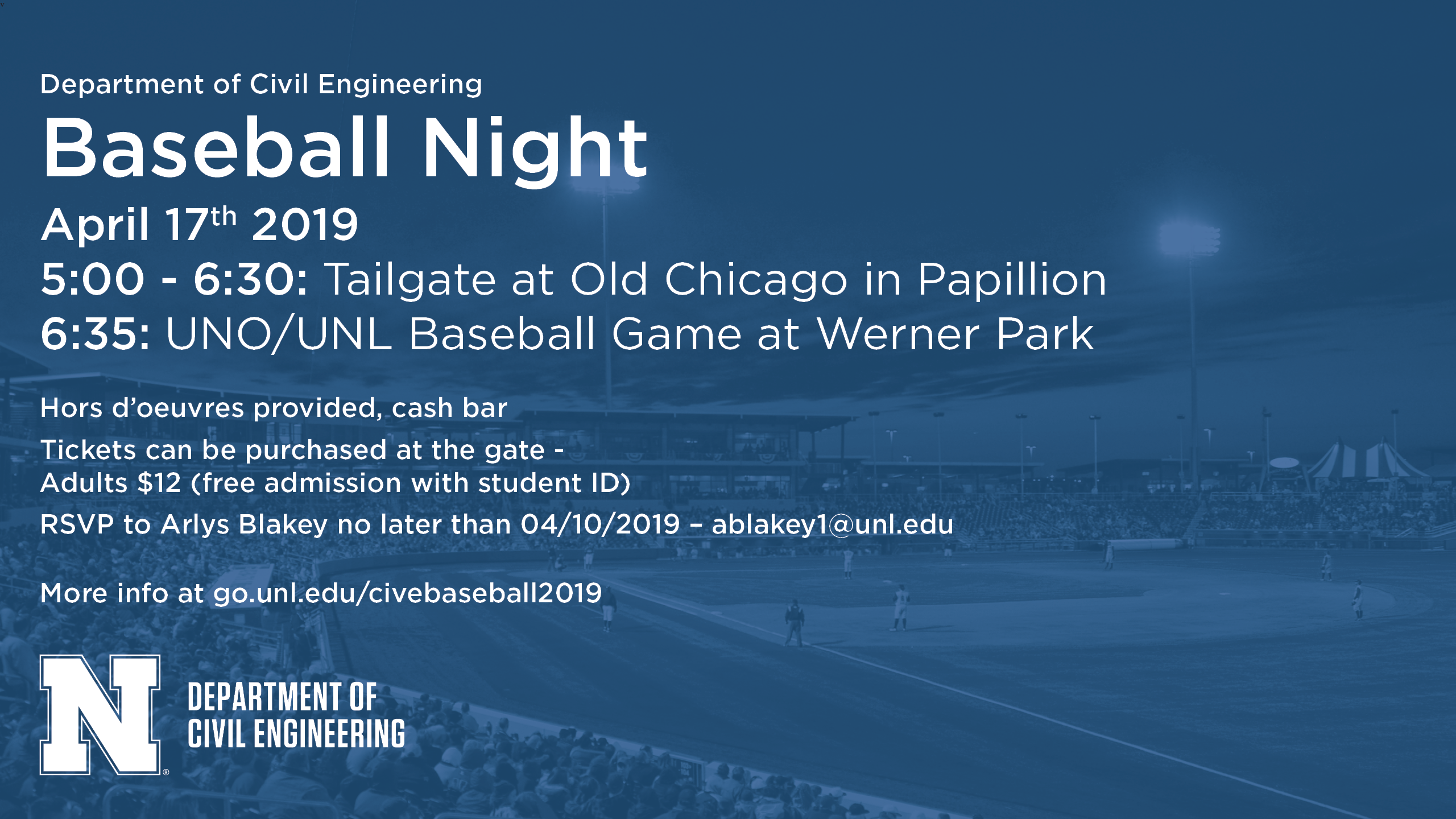 Civil Engineering Baseball Night