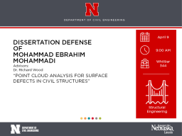 Mohammad Ebrahim Mohammadi Dissertation Defense