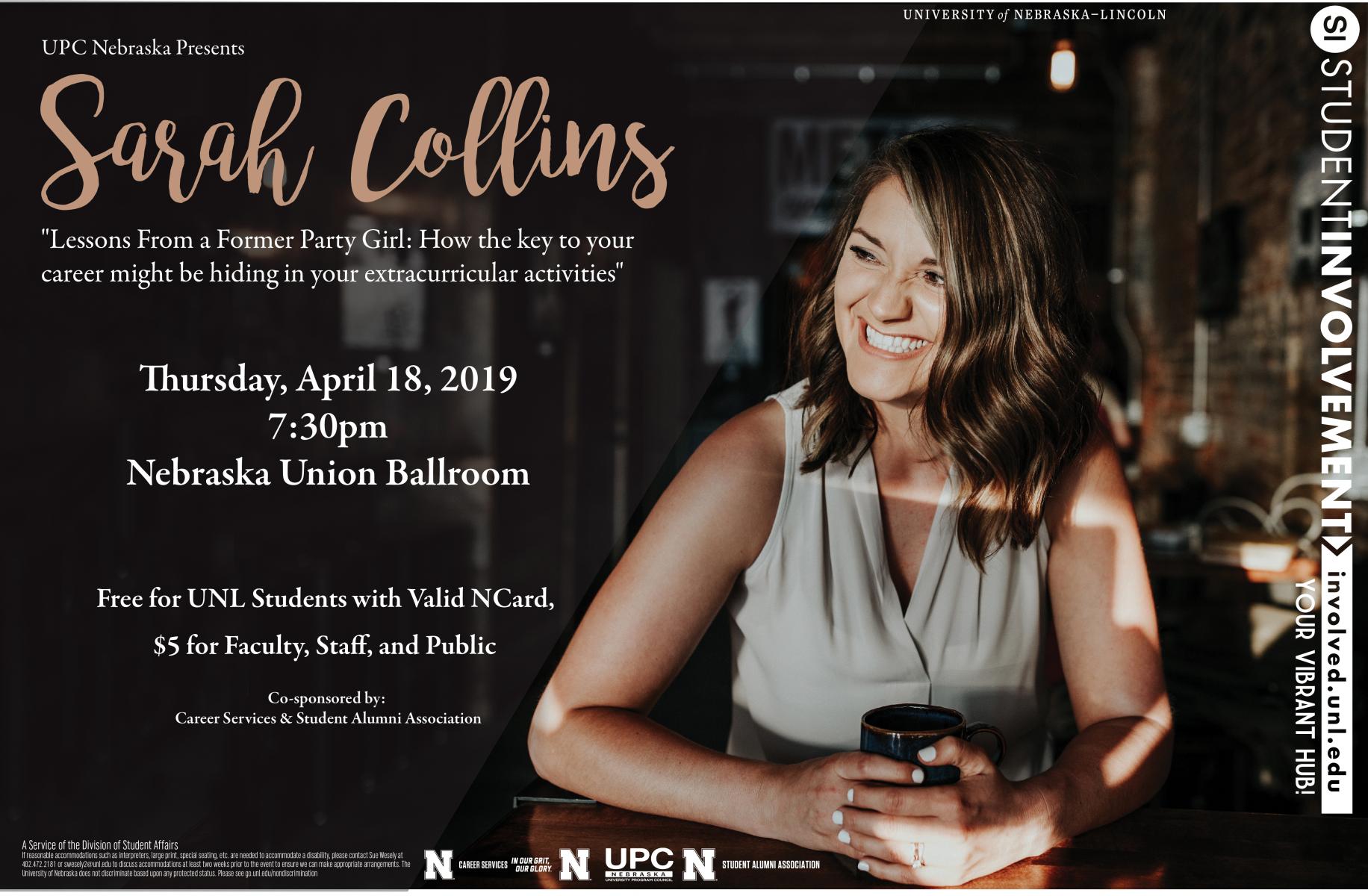 Sarah Collins Event