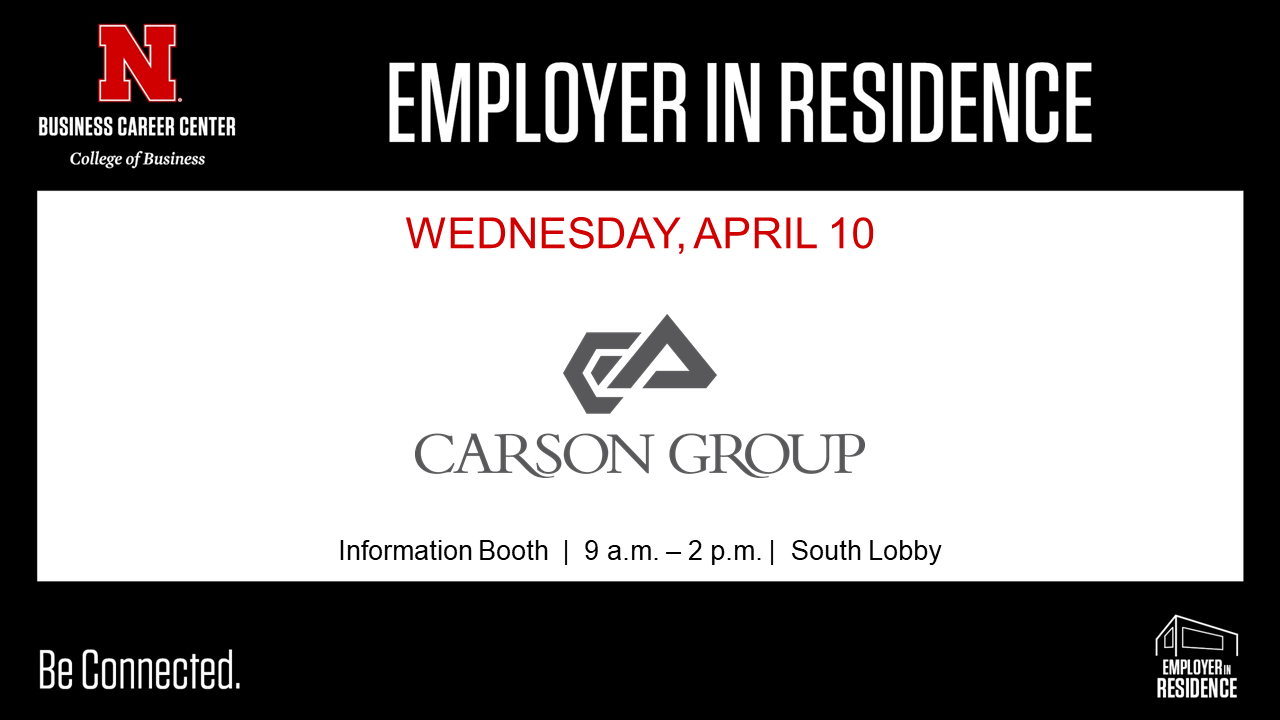 Employer in Residence - Carson Group