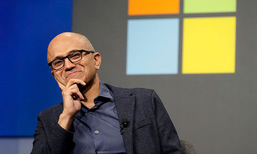 Microsoft CEO Satya Nadella will speak at the Lied Center on April 18.