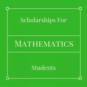 Math Scholarships