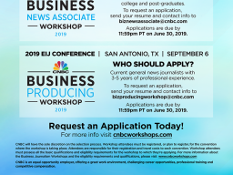 All workshops are application-based, and graduating seniors, graduate students, and/or alumni can apply.