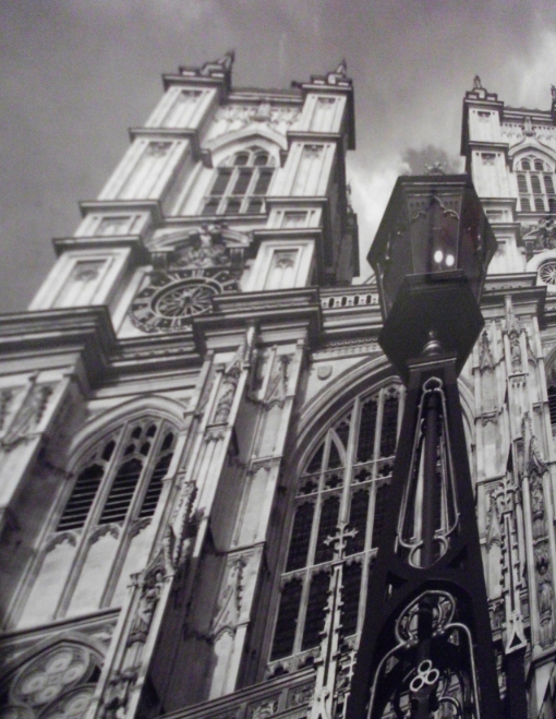 Entrance to Westminster Abbey in London, England. Photo by Blaine Muhle, senior, Journalism and Mass Communications.