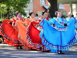 Orgullo Latino Dancers will perform at the International Quilt Study Center & Museum at 6:15 p.m. on June 7. (Photo courtesy Orgullo Latino Dancers)