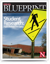 UNL COE Blueprint student magazine