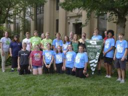 Lancaster County 4-H Teen Council received a Governor's Agricultural Excellence Award.