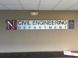 Civil Engineering offices are moving to Nebraska Hall 181.