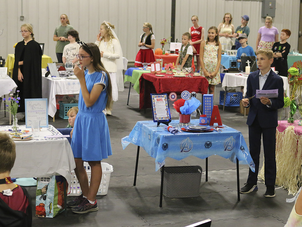 2019 4-H Table Setting Contest at Lancaster County Super Fair