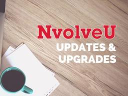 Involvement upgrades and updates