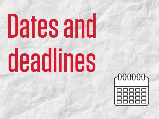For more important dates and deadlines, visit https://registrar.unl.edu/academic-calendar/archive/2019-2020/.