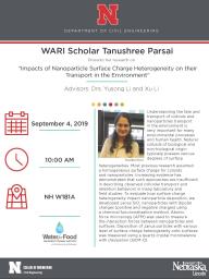WARI Scholar Tanushree Parsai