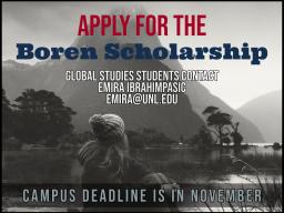 Boren Scholarship