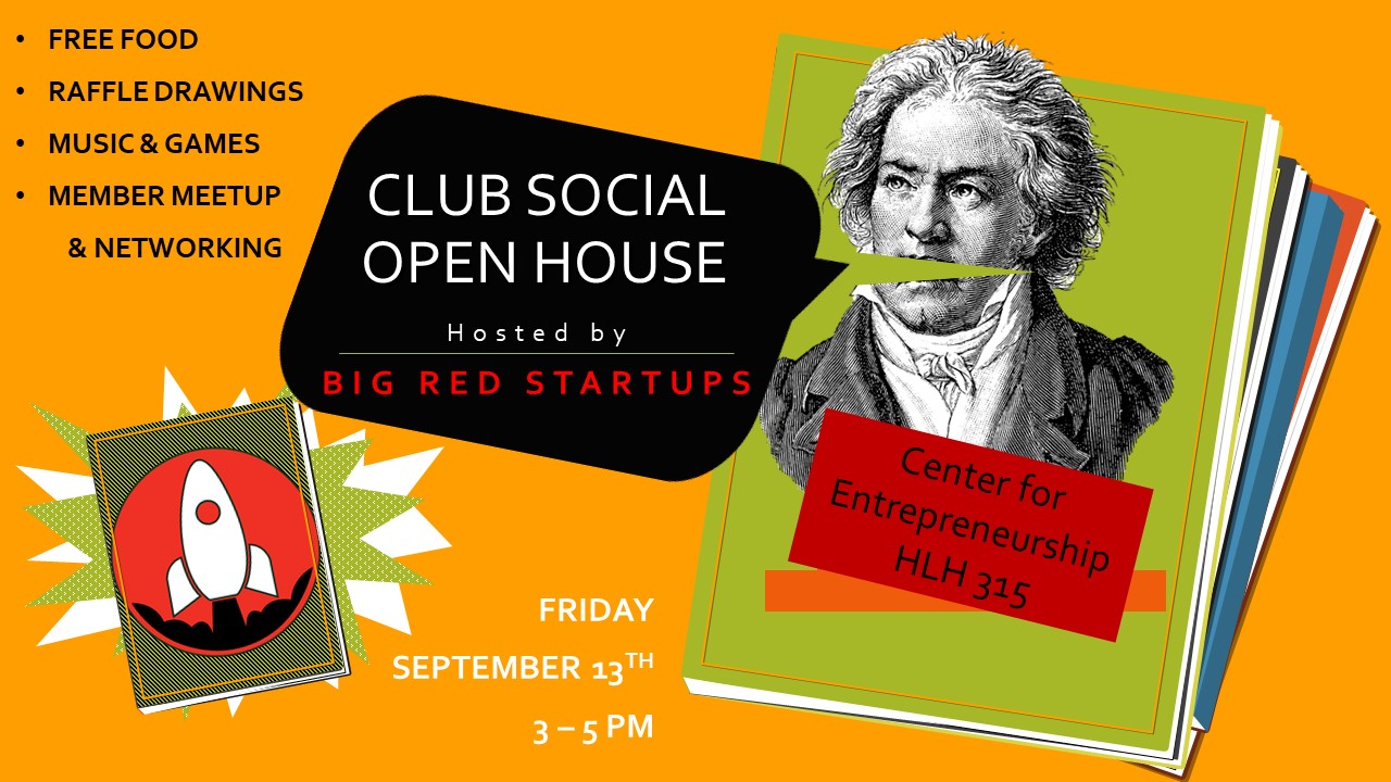 Big Red Startups Club Social Open House